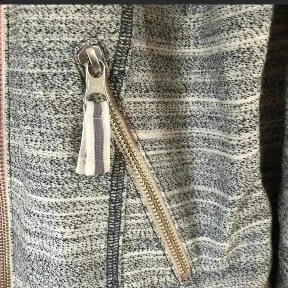 NWT Anthropologie Caitlin Knit Moto Jacket Sz Med - Picture 5 of 8